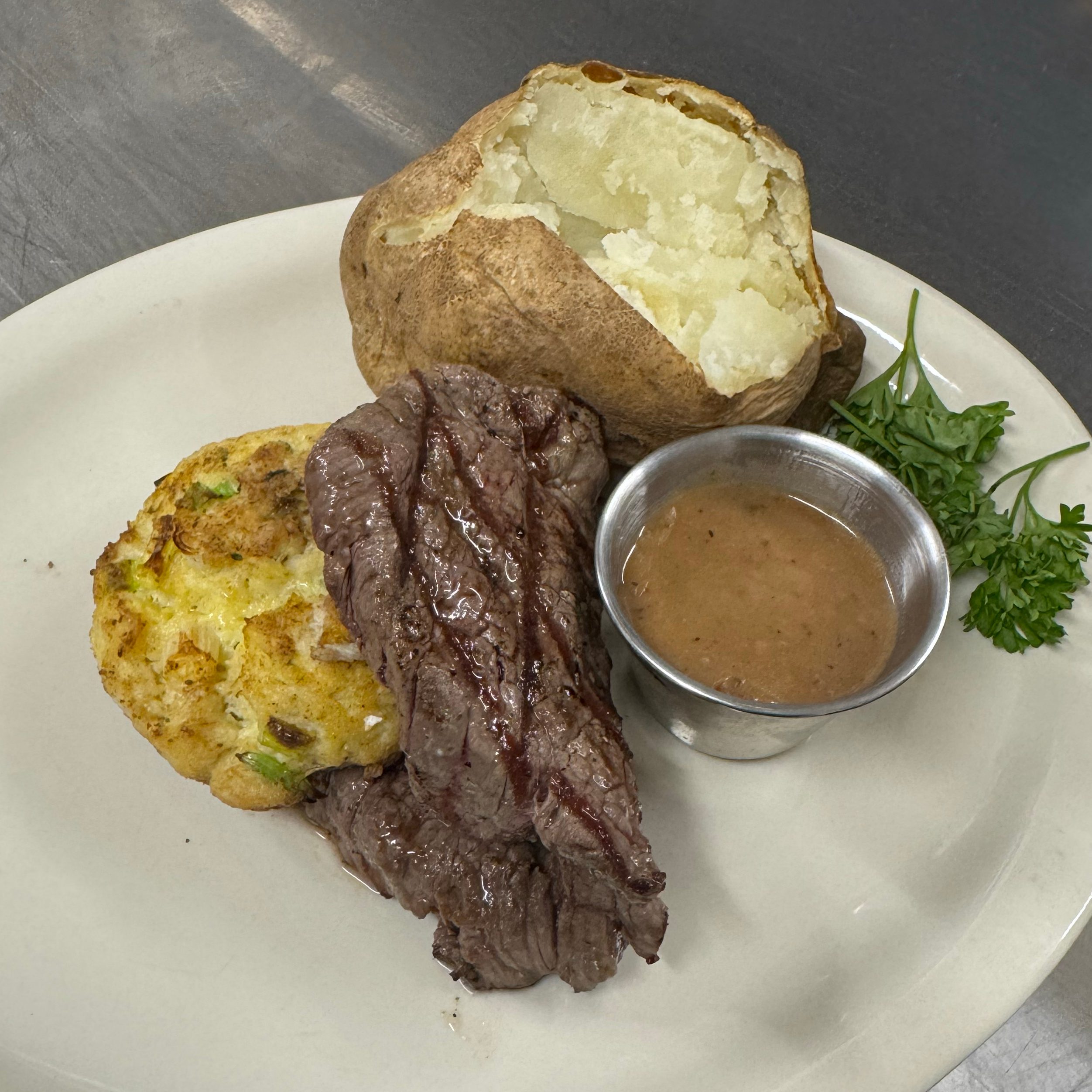 Stuffed Petite Fillet.