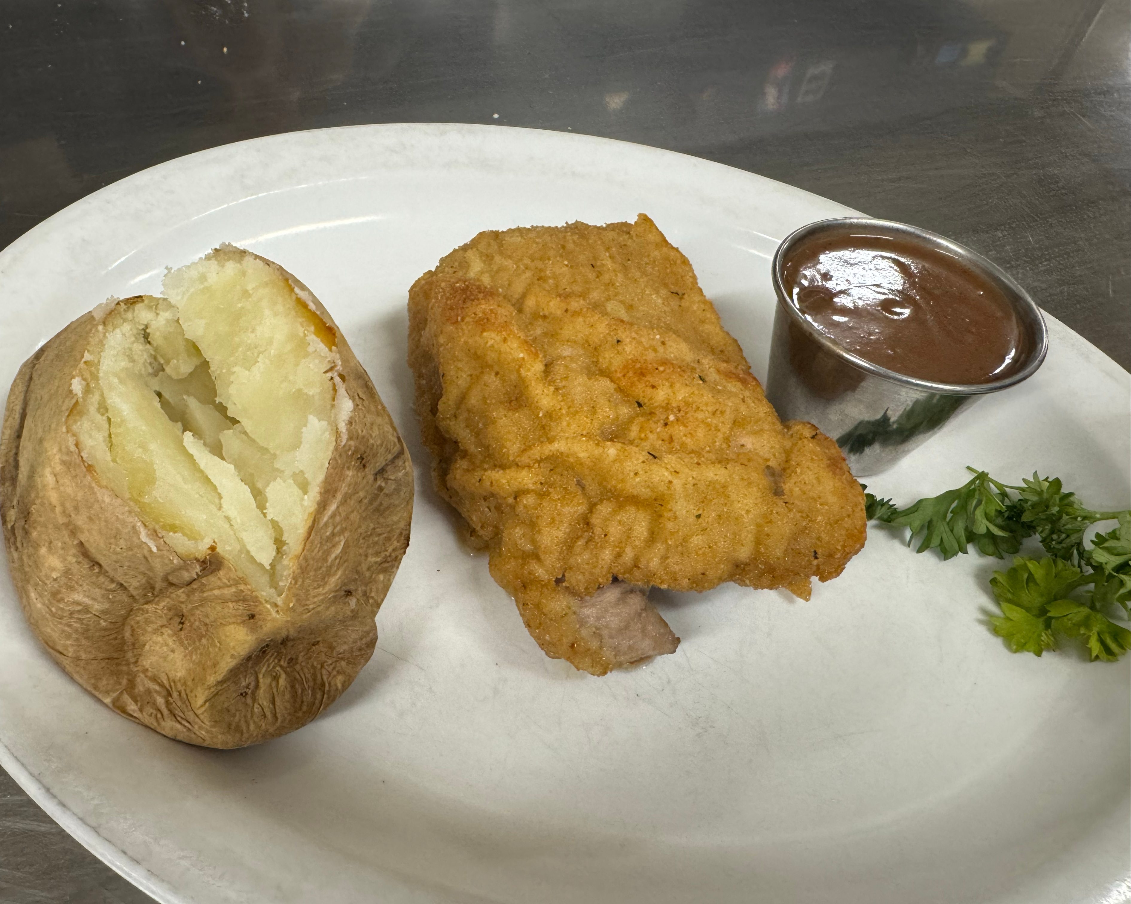 Veal Cordon Bleu.