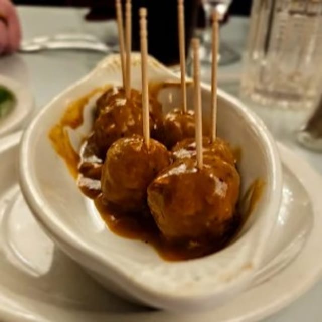 Coach & Four Meatballs.