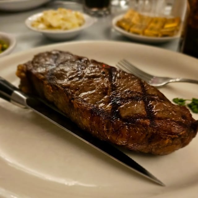 Grande York Sirloin Strip.