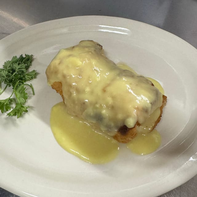 Chicken Cordon Bleu.