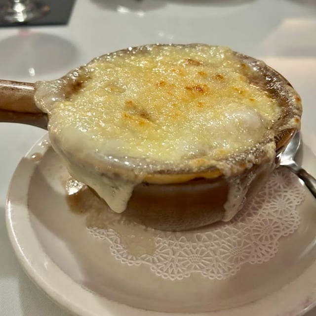 French Onion Soup.