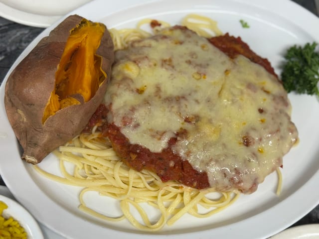 Veal Parmesan.
