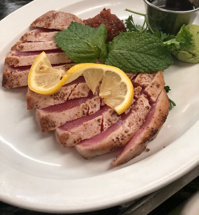 Seared Ahi Tuna.